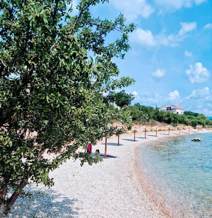 Modern Seeview Apartment Maslenica With Free Wifi, Free Parking, 300M From Beach Esterno foto